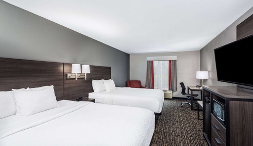 Habitación, 2 camas de matrimonio, no fumadores