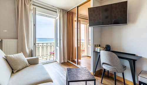 Habitación cuádruple, vistas al mar (for 4)