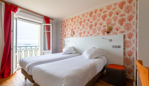 Habitación doble superior, vistas al mar