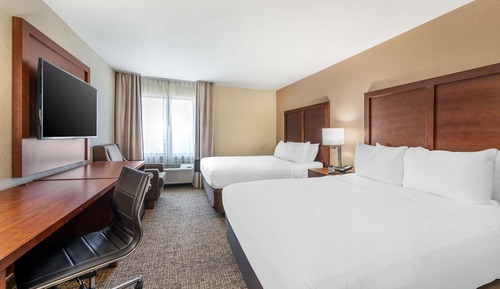 Habitación estándar, 2 camas de matrimonio, no fumadores