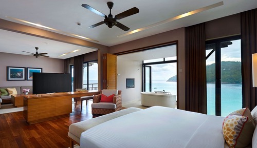 Habitación familiar, 2 habitaciones, vistas a la bahía