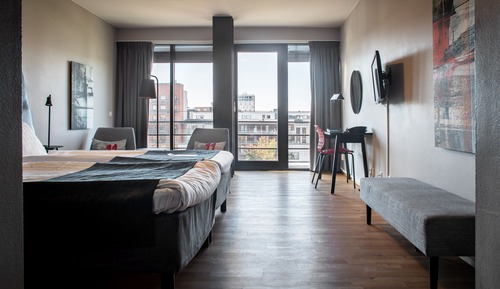 Habitación superior con 2 camas individuales