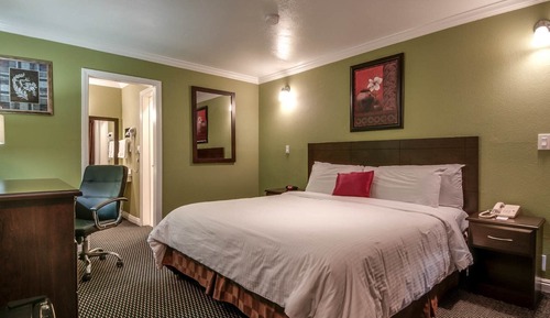 Habitación individual estándar, 1 cama de matrimonio grande, fumadores