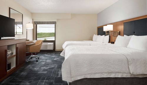 Habitación, 2 camas de matrimonio, accesible para personas con discapacidad, no fumadores