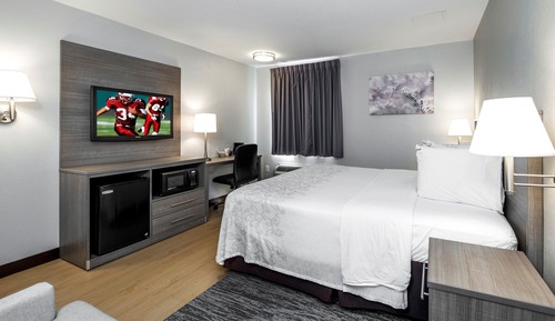 Habitación superior, 1 cama de matrimonio grande (Smoke Free)