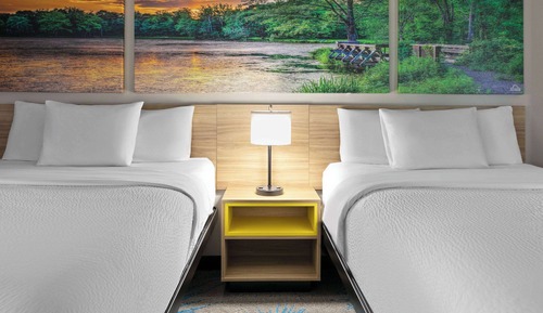 Habitación, 2 camas de matrimonio, no fumadores