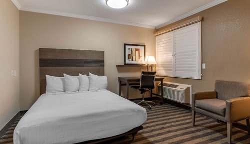 Habitación estándar, 2 camas de matrimonio, accesible para personas con discapacidad, no fumadores