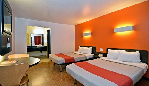 Habitación estándar, 2 camas dobles, fumadores