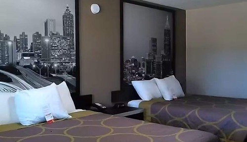 Habitación estándar, 2 camas de matrimonio, fumadores