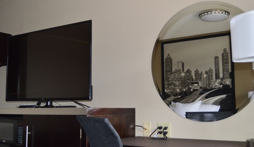 Habitación, 2 camas de matrimonio, accesible para personas con discapacidad (Mobility Accessible)