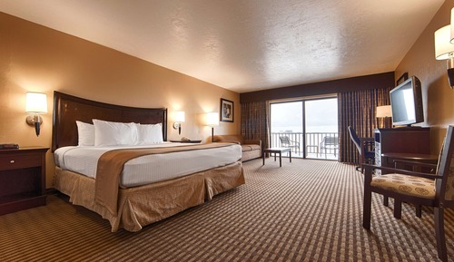 Habitación estándar, 1 cama de matrimonio grande, no fumadores, frigorífico y microondas