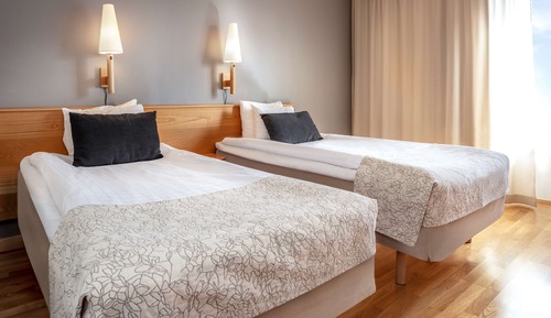 Habitación con 2 camas individuales