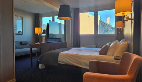 Habitación con 1 cama doble o 2 individuales