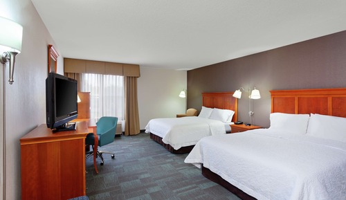 Habitación, 2 camas de matrimonio, accesible para personas con discapacidad, no fumadores