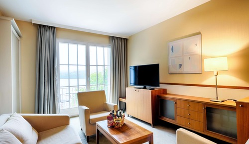 Suite, vistas al lago