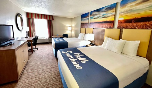 Habitación, 2 camas dobles, fumadores