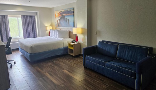 Suite, 1 cama de matrimonio grande, no fumadores (Mobility/Hearing Impaired)