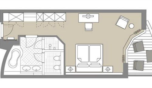 Habitación Deluxe doble, vistas a la montaña (Elegant Nature)