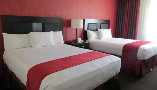 Habitación Premium, 2 camas de matrimonio, vistas al patio