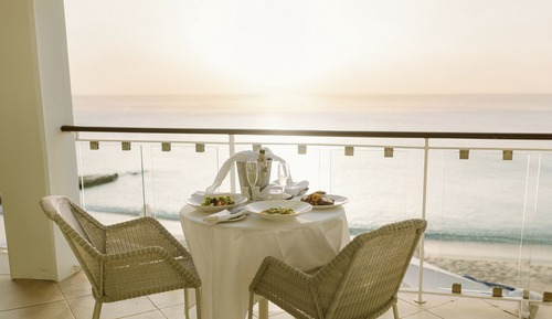 Habitación de lujo, 1 cama de matrimonio grande, frente al mar