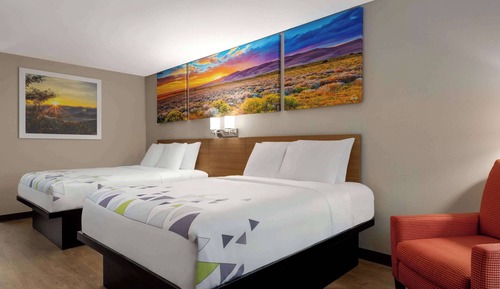 Habitación, 2 camas de matrimonio, no fumadores