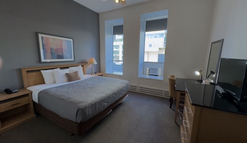 Habitación estándar, 1 cama de matrimonio grande (Rear Facing)