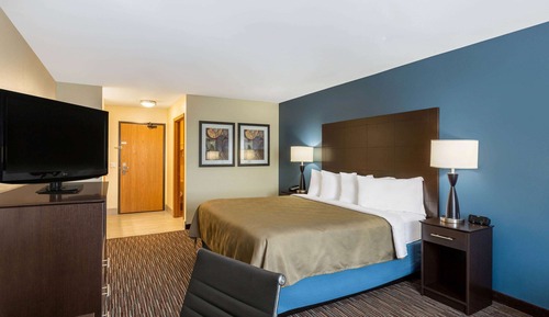 Habitación, 1 cama de matrimonio grande, accesible para personas con discapacidad, no fumadores