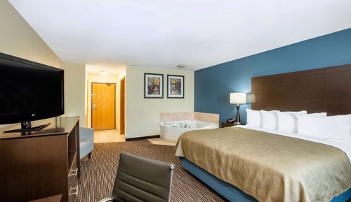 Suite estudio Deluxe, 1 cama de matrimonio grande, accesible para personas con discapacidad