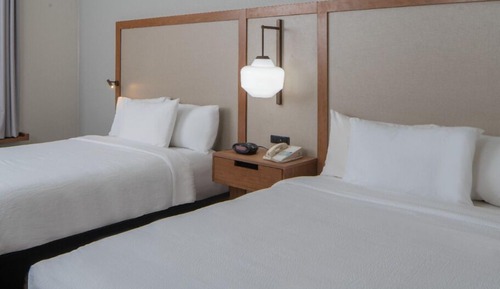 Habitación estándar, 2 camas de matrimonio (Mobility/Hearing Accessible, Tub)