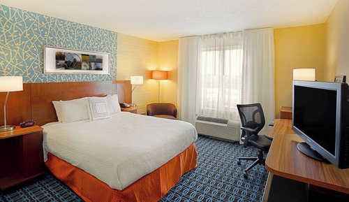 Habitación, 1 cama de matrimonio grande (Mobility/Hearing Access, Roll-In Shwr)