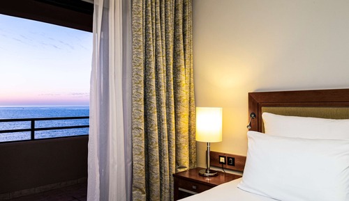 Habitación familiar, balcón, vistas al mar