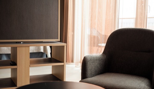 Habitación Deluxe doble, 1 cama doble con sofá cama, no fumadores