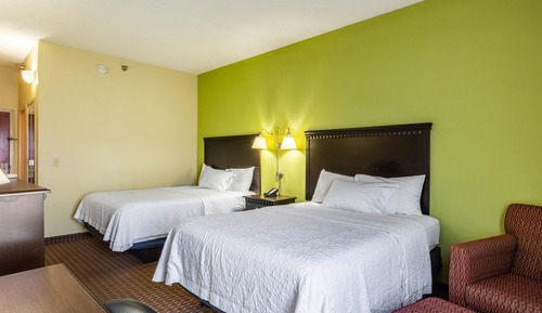 Habitación estándar, 2 camas de matrimonio, fumadores