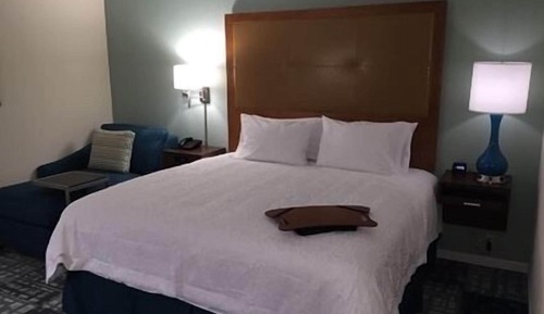 Habitación, 1 cama de matrimonio grande, no fumadores (Roll in shower/hearing accessible)