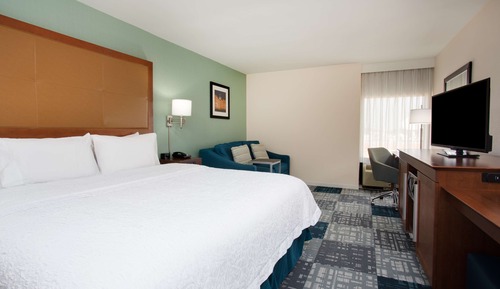 Habitación, 1 cama de matrimonio grande, no fumadores, frigorífico y microondas