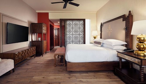 Habitación, 1 cama de matrimonio grande, vistas al jardín (Balcony)