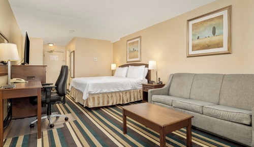 Habitación estándar, 1 cama de matrimonio grande con sofá cama