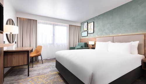 Habitación estándar, 1 cama de matrimonio grande con sofá cama