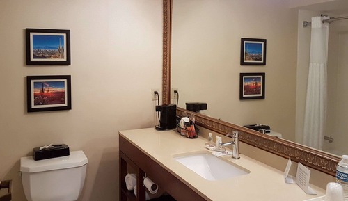 Habitación estándar, 2 camas de matrimonio, no fumadores