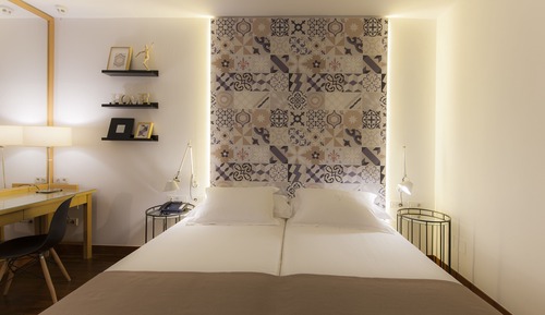 Habitación doble de uso individual (Goya Street View)