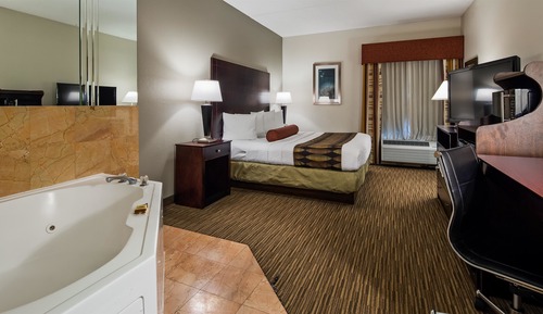 Habitación estándar, 1 cama de matrimonio grande, no fumadores, bañera de hidromasaje