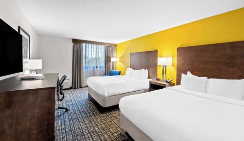 Habitación estándar, 2 camas de matrimonio, no fumadores, frigorífico y microondas