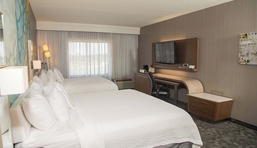 Habitación, 2 camas de matrimonio, no fumadores