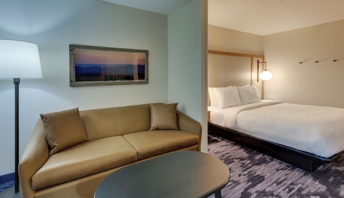 Suite, 1 cama de matrimonio grande con sofá cama (Hearing Accessible)