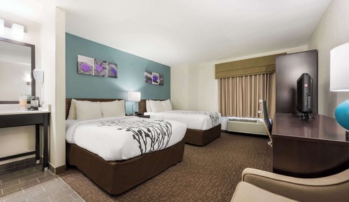 Habitación estándar doble, 2 camas dobles, no fumadores