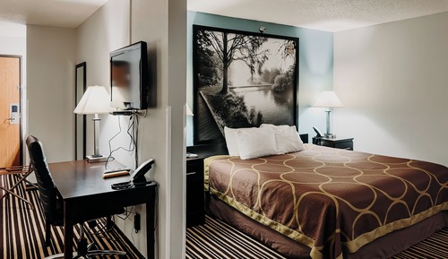 Habitación ejecutiva, 1 cama de matrimonio grande con sofá cama