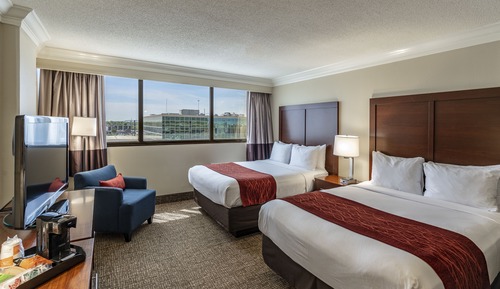 Habitación estándar, 2 camas de matrimonio, no fumadores