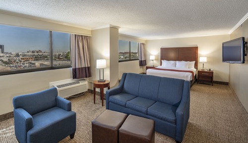 Suite estudio junior, 1 cama de matrimonio grande con sofá cama, no fumadores