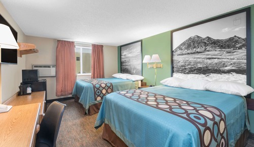 Habitación, 2 camas de matrimonio, no fumadores