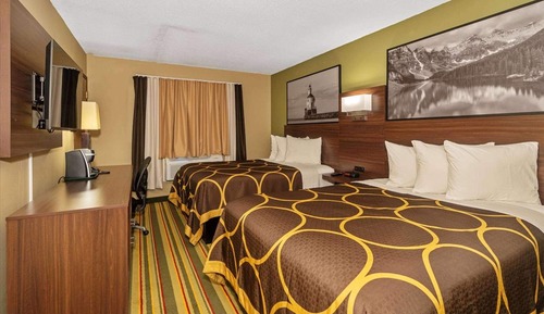 Habitación, 2 camas de matrimonio, no fumadores